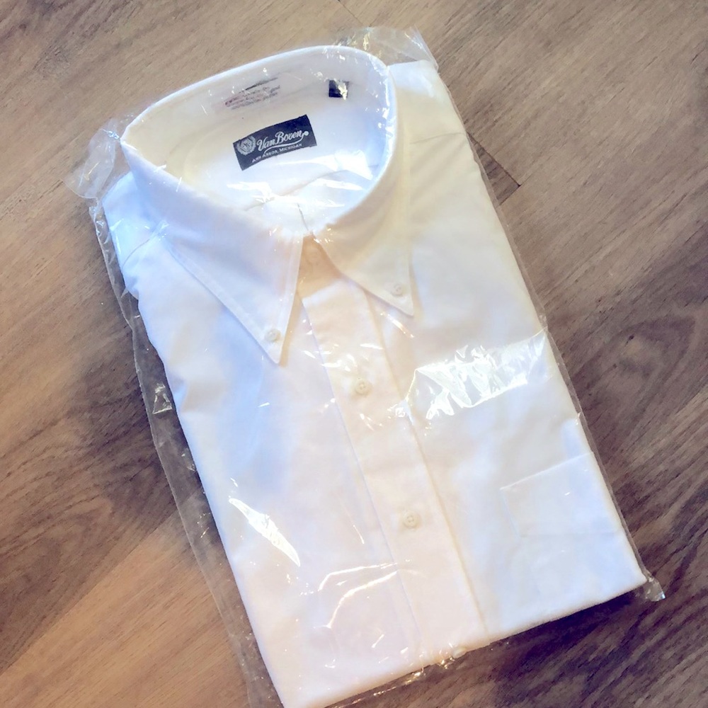 Men’s Van Boven Oxford shirt 17/34